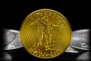 Rare U.S. coins and certified collectible coin collection.